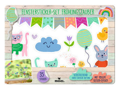 SET DE PEGATINAS FIESTA INFANTIL SURTIDAS | MOSES | 1 UNIDAD | 4033477255617