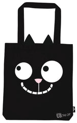 BOLSA DE TELA DE LA COMPRA CARA GATOS | MOSES