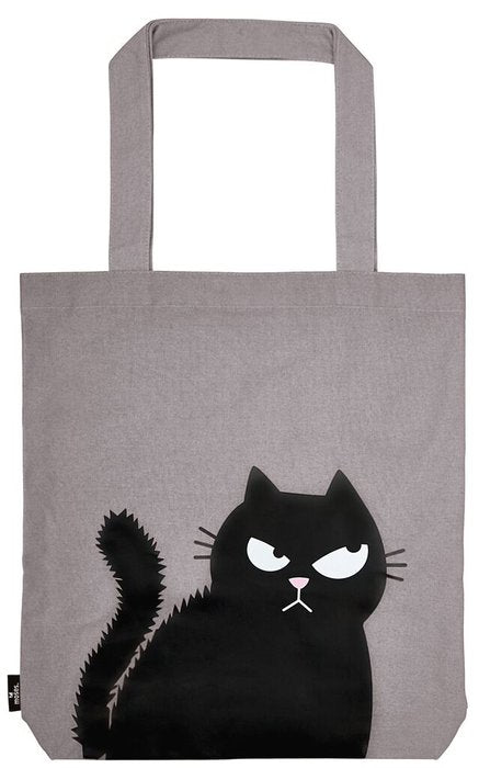 BOLSA DE TELA DE LA COMPRA ED HAPPY FACE EL GATO | MOSES
