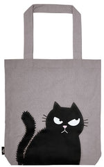 BOLSA DE TELA DE LA COMPRA ED HAPPY FACE EL GATO | MOSES