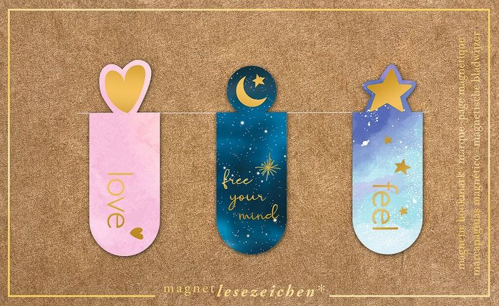 MARCAPAGINAS MAGNETICO MISTICO 6 UNIDADES | 6 UNIDADES | (MOSES)