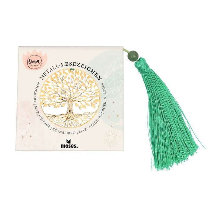 MARCAPAGINAS METAL ARBOL DE LA VIDA BORLO | 1 UNIDADES | (MOSES)