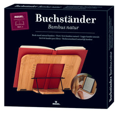 ATRIL DE MADERA PARA LIBROS O TABLETA | 1 UNIDADES | (MOSES)