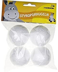 BOLAS POREXPAM 60MM 4UD | 6 UNIDADES | (I-MONDI)