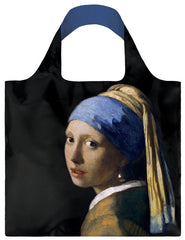BOLSA PLEGABLE VERMEER GIRL PEARL RECYCLABLE | LOQI