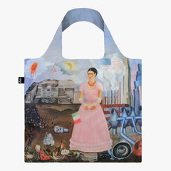 BOLSA PLEGABLE LOQI FRIDA KAHLO AUTORRETRATO EN FRONTERA | LOQI