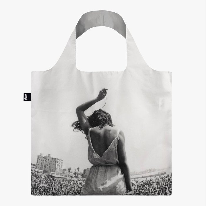 BOLSA PLEGABLE LOQI DENNIS STOCK VENICE BEACH ROCK FESTIVAL | LOQI