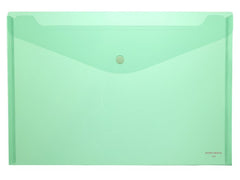 CARPETA PP SOBRE A4 1 BROCHE 105 VERDE | 12 UNIDADES | (DATABANK)