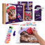 Kit 3D Pintar por Números Gato con Flores OKYO