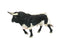 FIGURA TORO BRAVO APAREJADO TROTANDO | DEQUBE | 1 UNIDAD | 4892900100098