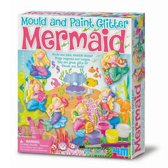 JUEGO 4M MOULD & PAINT GLITTER MERMAID | 4M | 1 UNIDAD | 4893156035264
