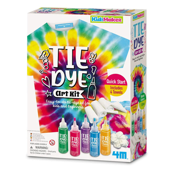 JUEGO KIDZMAKER TIE DYE | 4M | 1 UNIDAD | 4893156047878