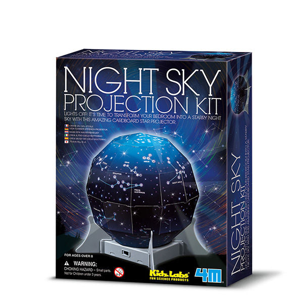 JUEGO 4M KIDZ LABS NIGHT SKY PROJECTION KIT | 4M | 1 UNIDAD | 4893156132338