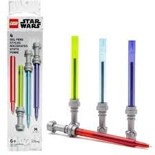 BOLIGRAFO LEGO STAR WARS GEL 4U | LEGO | 1 UNIDAD | 4895028534240