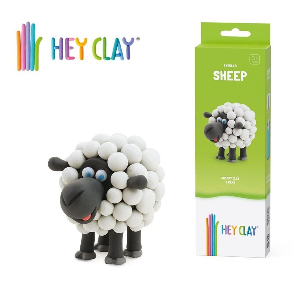 JUEGO HEY CLAY OVEJA (3 BOTES) | 1 UNIDADES | (LUDILO)