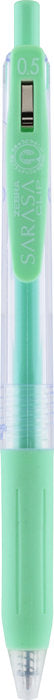 BOLIGRAFO ZEBRA SARASA GEL CLIP 0,5 MILK VERDE | 10 UNIDADES | (ZEBRA PEN)