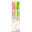 Rotulador Zebra Kirarich Glitter 3 Colores Surtidos | Zebra Pen | Pack 1 Unidades