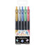 Boligrafo Zebra Sarasa Clip Decoshine 5 Colores Brillantes