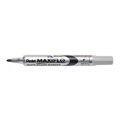 Rotulador Maxiflo Para Pizarra Blanca De Punta Media Violet | Pentel | Pack 12 Unidades