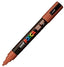 Marcador Uni-Posca PC5M color castaña para cartelería