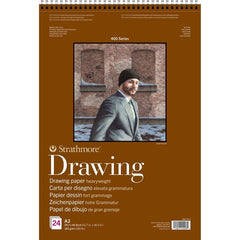 Bloc Espiral Estándar Liso 24H 130g | Strathmore | Cartón | Formato Estándar | Pack 3 Unidades