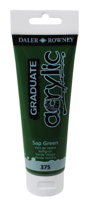 PINTURA ACRILICA GRADUATE 120ML SAP VERDE | 3 UNIDADES | (DALER ROWNEY)