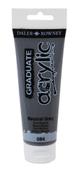PINTURA ACRILICA GRADUATE 120ML NEUTRAL GRIS | 3 UNIDADES | (DALER ROWNEY)