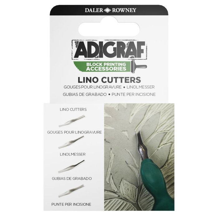 GUBIAS DAL ADIGRAF LINOGRABADO 4 CUCHILLAS | 1 UNIDADES | (ADIGRAF)