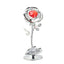 Decoracion Rosa Plateada I Love You WIDDOP