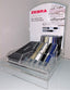 Expositor 20 Bolígrafos Zebra SL-F1 0,7 Colores Metalizados
