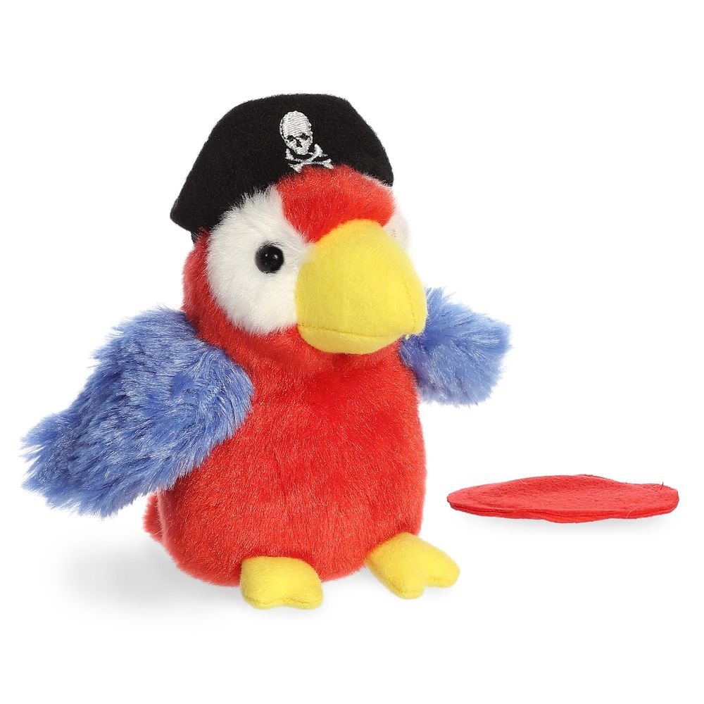 PELUCHE LORO CON IMAN 15CM | AURORA | 1 UNIDAD | 5034566343801