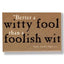 IMAN RECTANGULAR WITTY FOOL | CUSTOMWORKS | 1 UNIDAD | 5038680002415