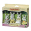 Familia Conejo Colita de Algodón Sylvanian Families