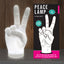 Lampara Forma Mano Paz GIFT Republic