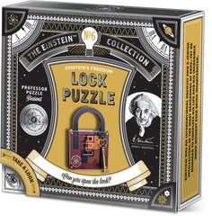 ROMPECABEZAS PUZZLE CANDADO EINSTEIN | MADNESSTOYS | 1 UNIDAD | 5060506534817