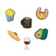 Pack 6 Pines Articulos de Regalo Widdop