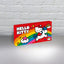 Canvas con luz Hello Kitty Rainbow Pyramid Posters