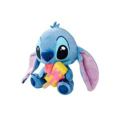 PELUCHE STITCH CON POLO 25CM | PELUCHES DISNEY | 1 UNIDAD | 5400868033533