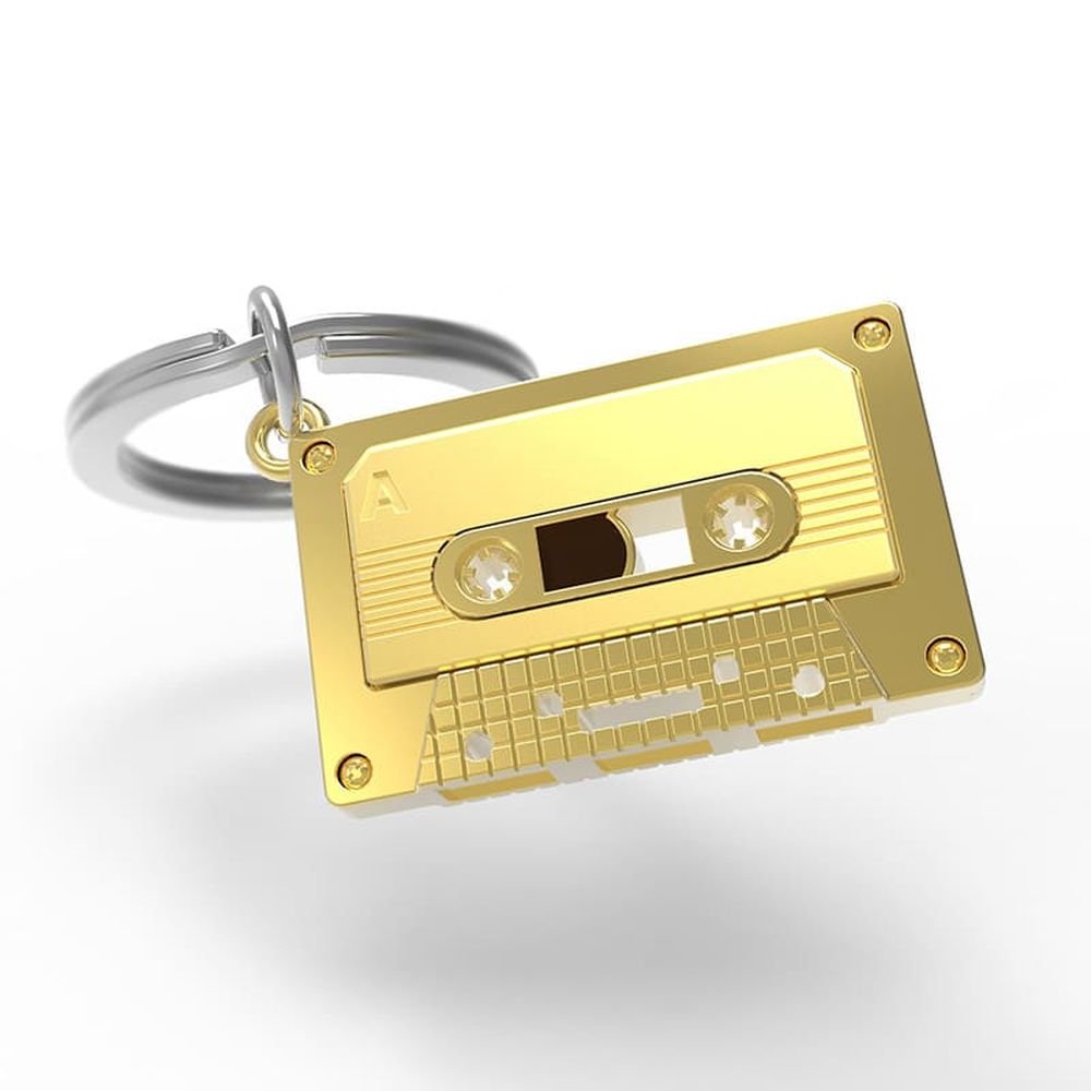 LLAVERO METALMORPHOSE MUSIC CASETTE DORADO | METALMORPHOSE | 1 UNIDAD | 5404006047673