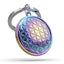 Llavero Metalmorphose Lifestyle Flor de la Vida Marca METALMORPHOSE