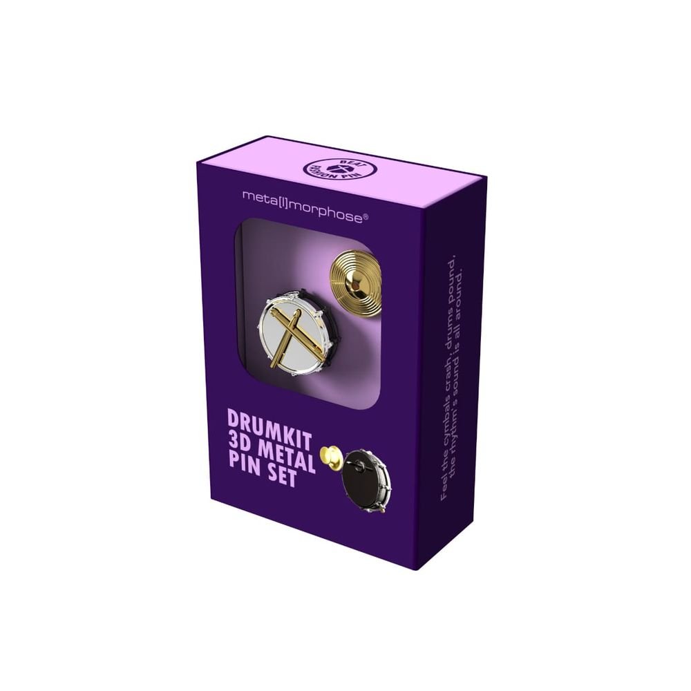 JUEGO 2 PINS METALMORPHOSE MUSIC BATERIA | METALMORPHOSE | 1 UNIDAD | 5404006067060