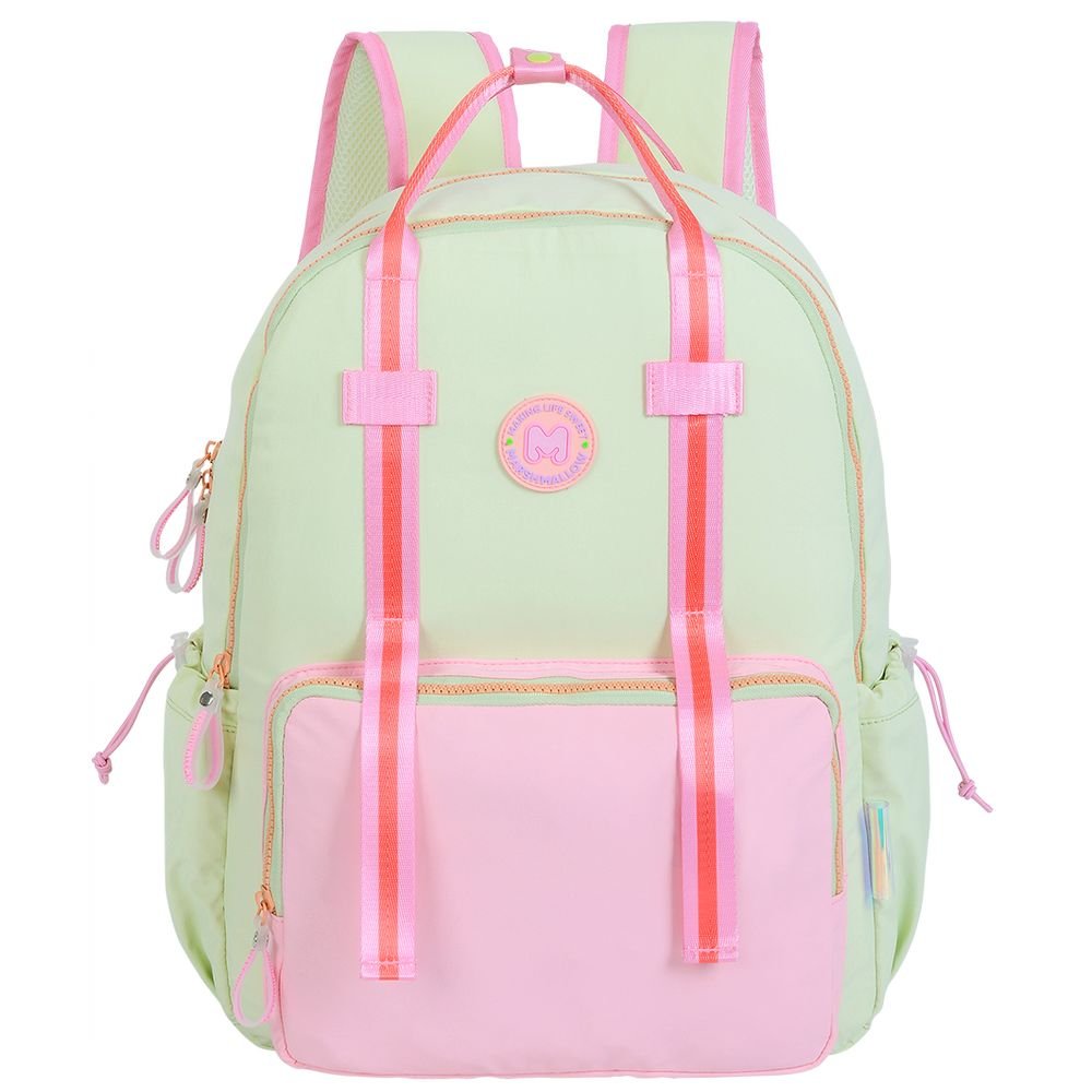 MOCHILA CON BOLSILLO FRONTAL FRESKY | MARSHMALLOW