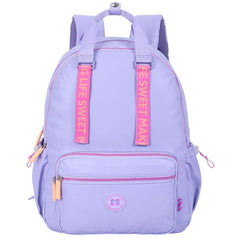 MOCHILA CON BOLSILLO FRONTAL SMOOTHY | MARSHMALLOW