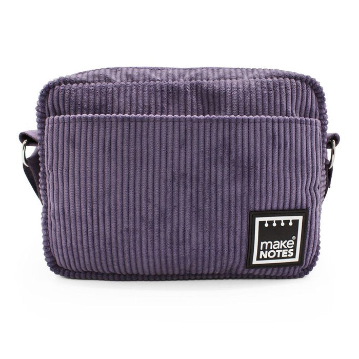 BANDOLERA LILA 21X15X6 CM SILKY TOUCH | MAKENOTES