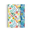 Cuaderno Grapado A5 Rayado con Solapa Rainbow Garden MAKENOTES