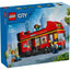 Lego Autobús Turístico Rojo de Dos Plantas Marca Lego City