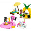Lego Fiesta en la Piscina con Flamenco y Unicornio Marca Lego Friends