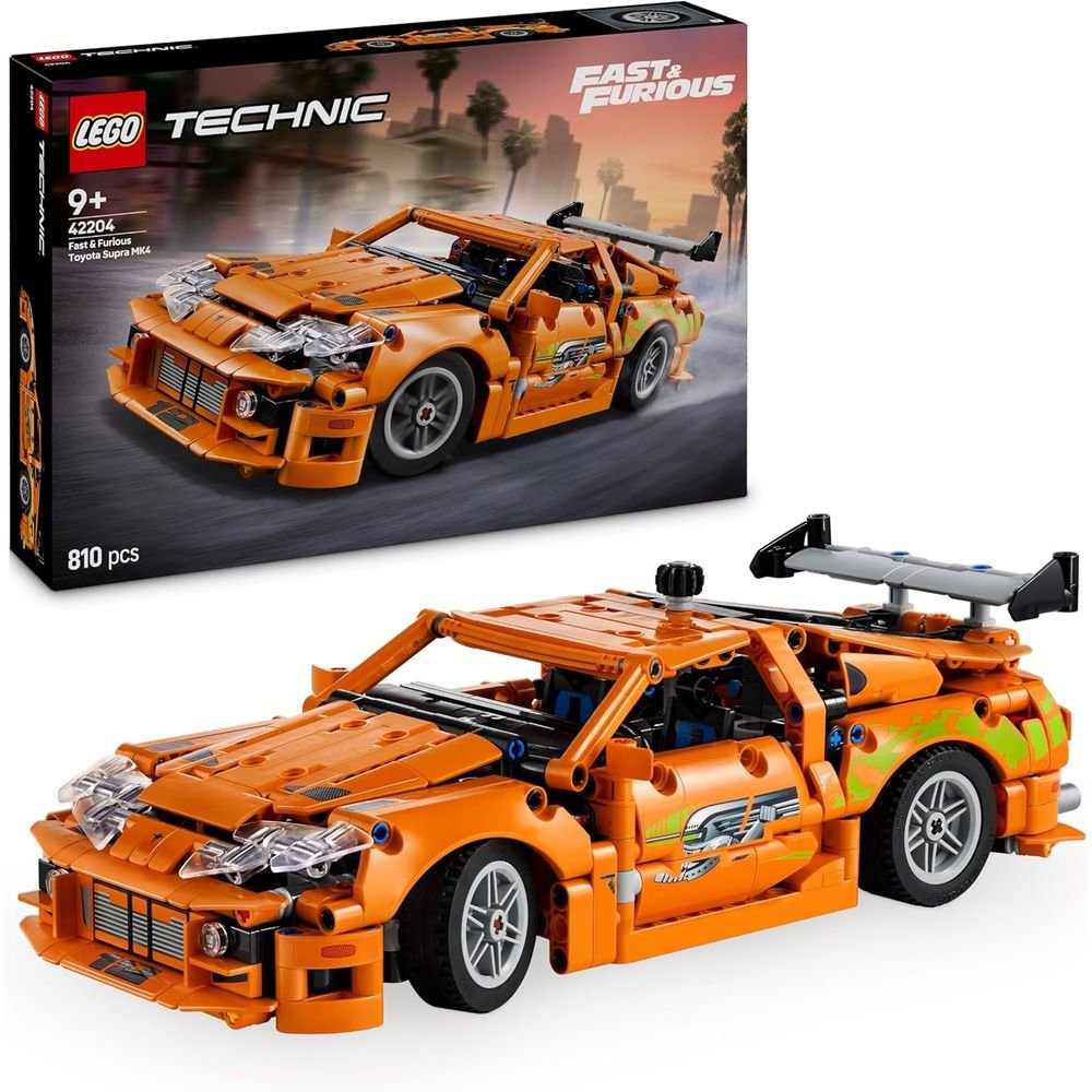 LEGO FAST AND FURIOUS TOYOTA SUPRA MK4 | LEGO TECHNIC | 1 UNIDAD | 5702017816272