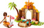 Lego Vaiana Casa de la Aldea y Barco