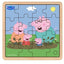 Puzzle Peppa Pig de Madera Marca Barbo-Toys